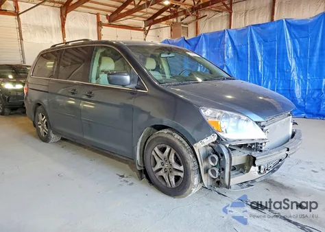 2006 Honda Odyssey Ex z USA, uszkodzony, nr VIN 5FNRL38436B406713